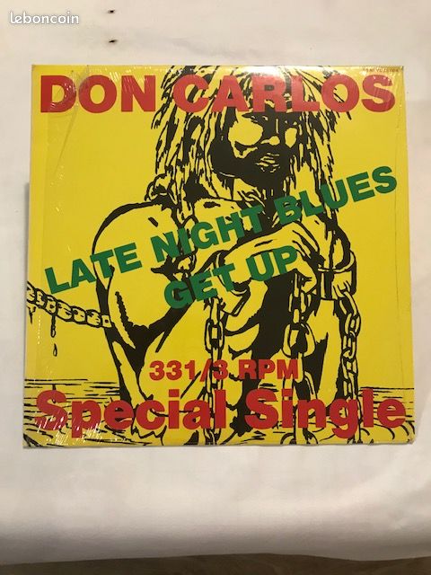 DON CARLOS " Late Night Blues/ Get up" 12" - 1