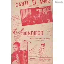 Partition Cante El Amor (Tango) Et Don Diego (Paso-Doble) - 1
