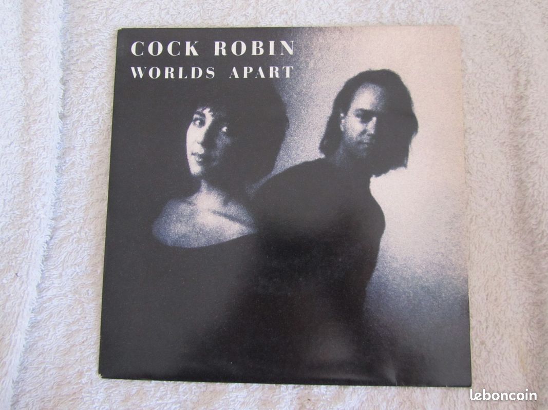 Disque 45 tours Cock Robin / Worlds apart. TBE - 1