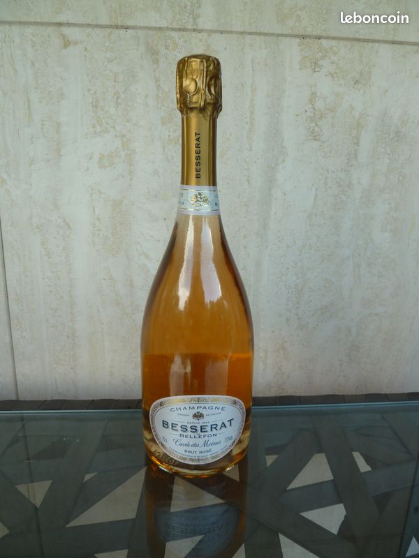 Bouteille de champagne factice Besserat de Bellefon Cuvée des moines rosé - 1