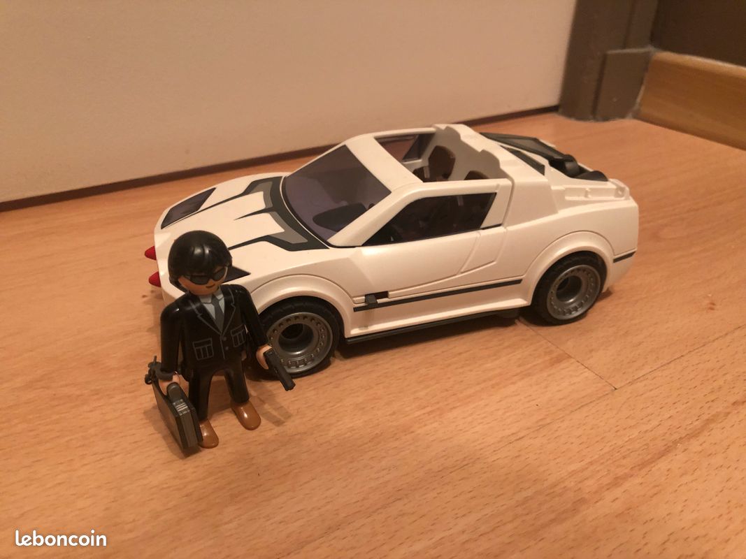 Playmobil agent secret : voiture et le personnage - 1