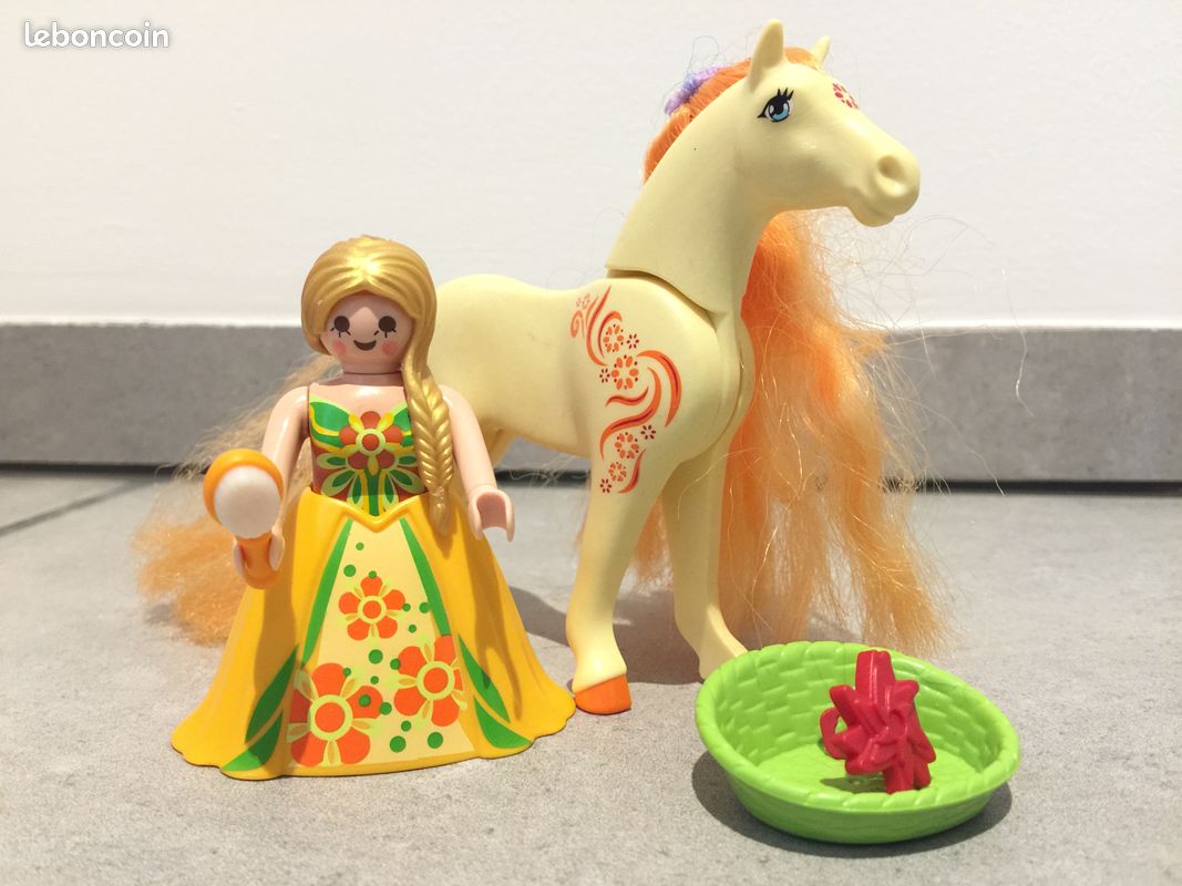 Princesse et Cheval à Coiffer Playmobil (dani68) - 1