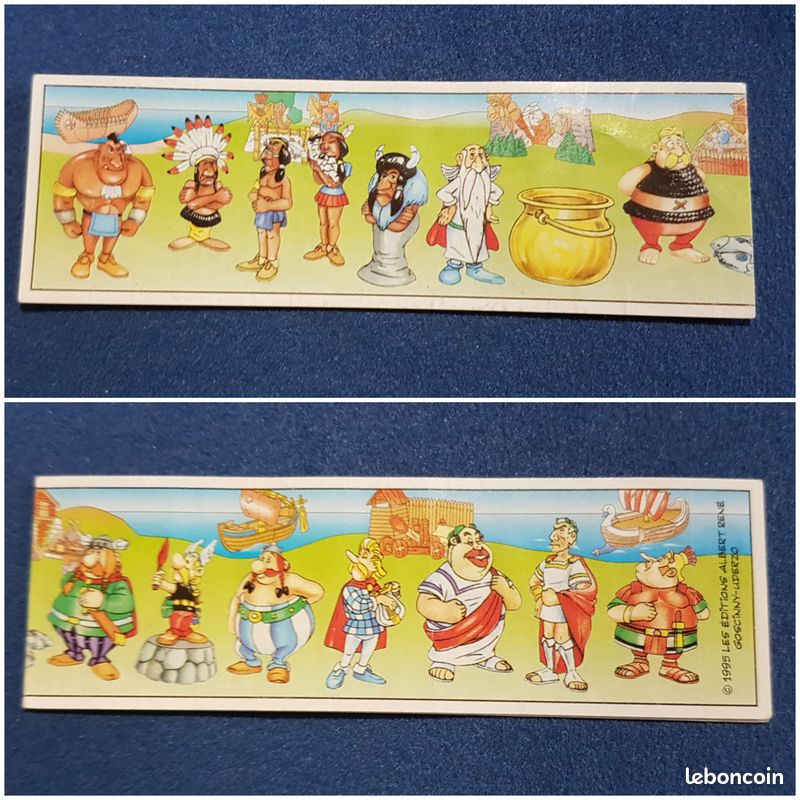 Kinder figurines Asterix en Amerique fankdr - 1