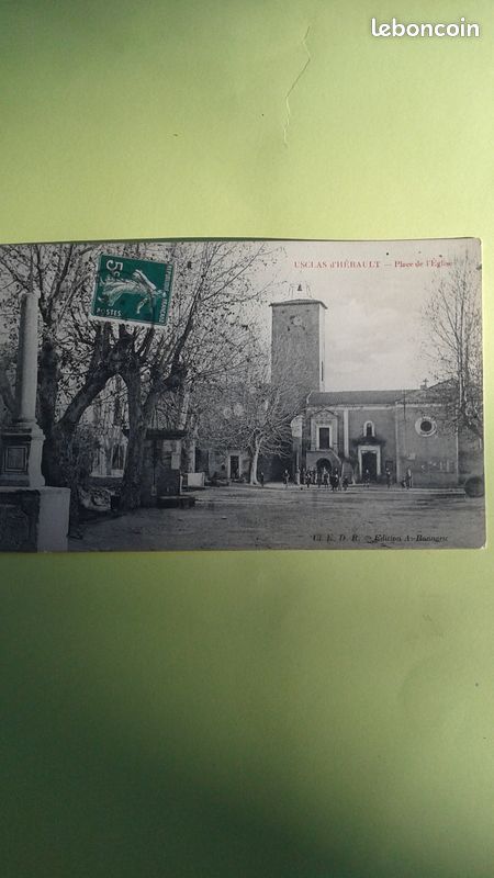 Carte postale usclas d Hérault - 1