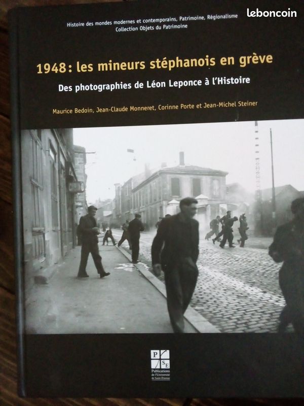Livre les mineurs stephanois en greve 1948 - 1