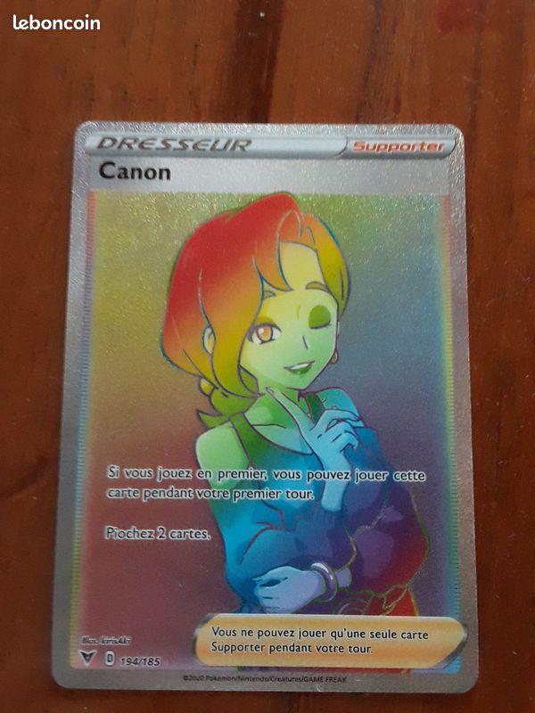 Canon Arc en Ciel carte pokemon - 1