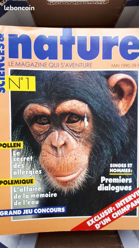 Lot 25 magazines Science & Nature 1990 à 1992 - 1