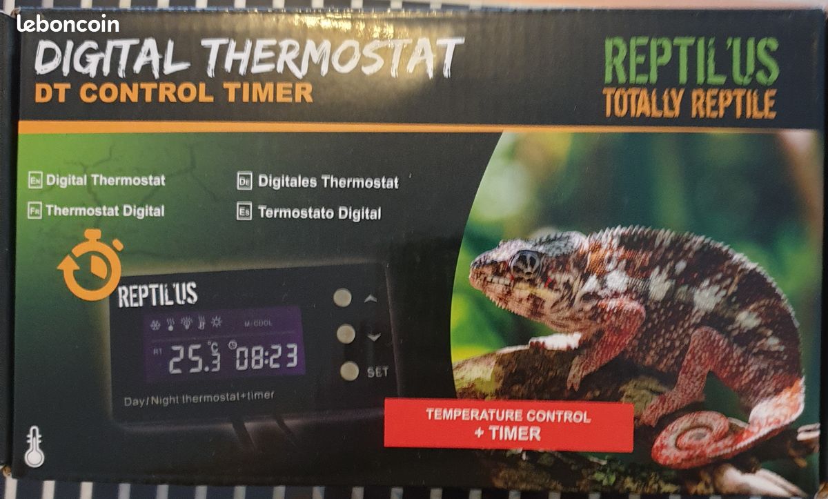 Thermostat reptilus +tapis chauffant - 1