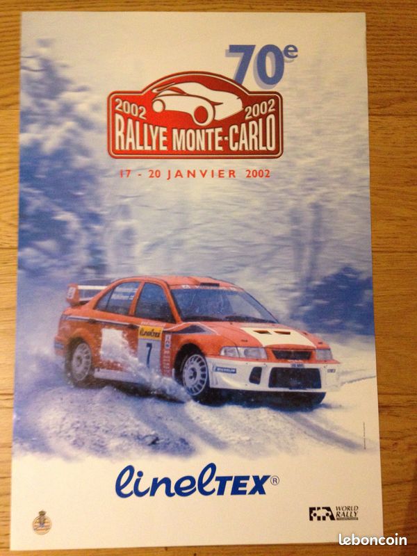 Affiche Rallye Monte Carlo - 1