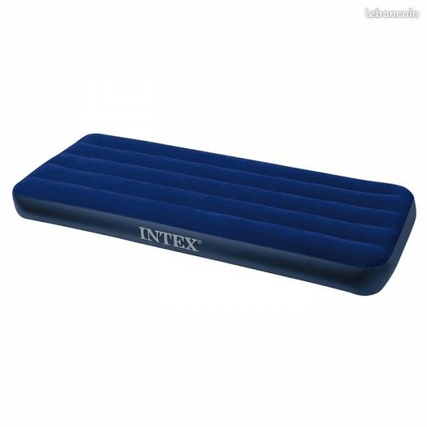 Matelas intex 1 place gonflable - 1