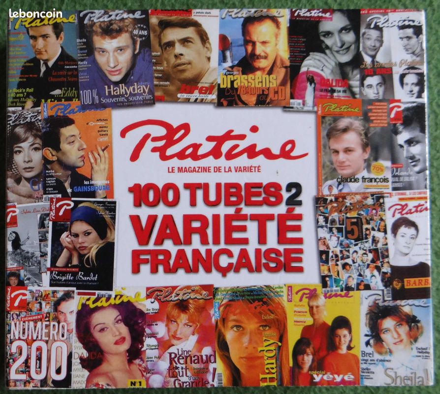 Platine, 100 tubes de variété française, volume 2 - 1