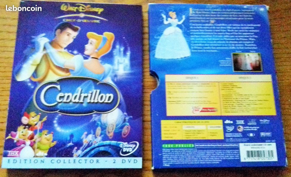 Coffret 2 DVD Cendrillon Edition collector - 1