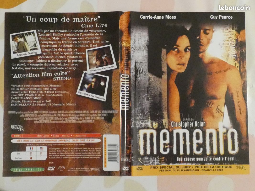 DVD "Memento" - 1