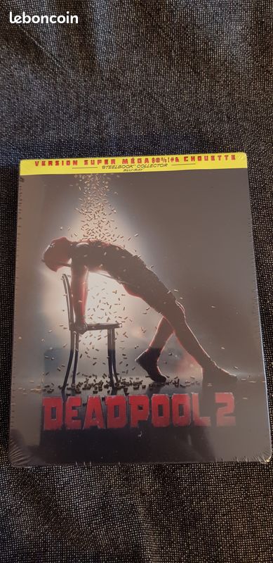 Steelbook Deadpool 2 bluray neuf - 1