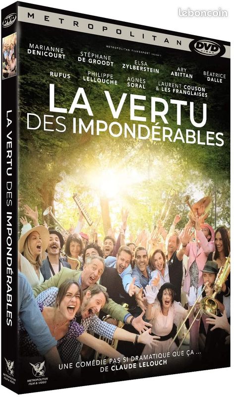 DVD "La Vertu des impondérables" NEUF SOUS BLISTER - 1