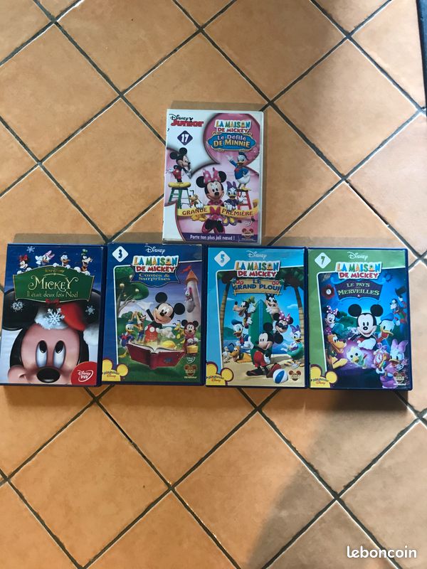 Lot de 5 DVD La maison de Mickey - 1