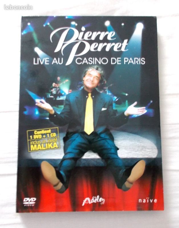 DVD + CD PIERRE PERRET en CONCERT LIVE - 1