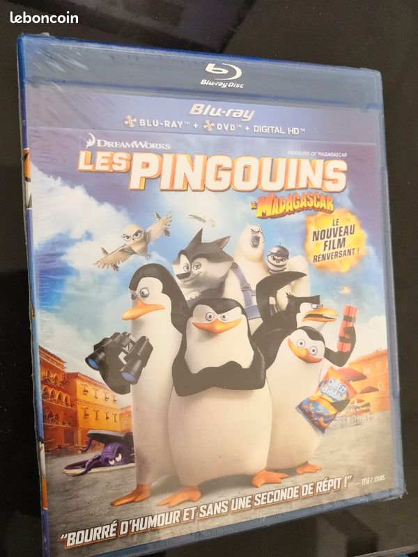 Blu-ray les pingouins de Madagascar - 1