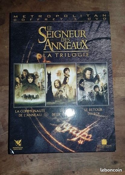 Coffret DVD Trilogie Le Seigneur des anneaux - 1