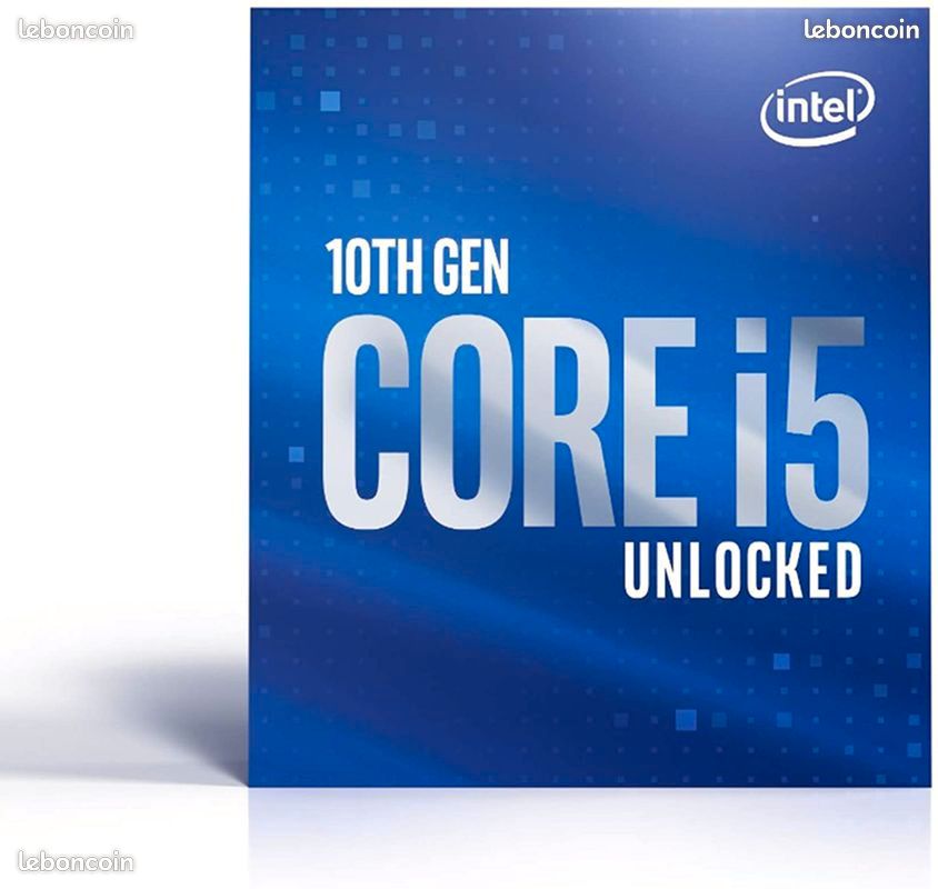 Processeur Intel i5 10600k neur - 1