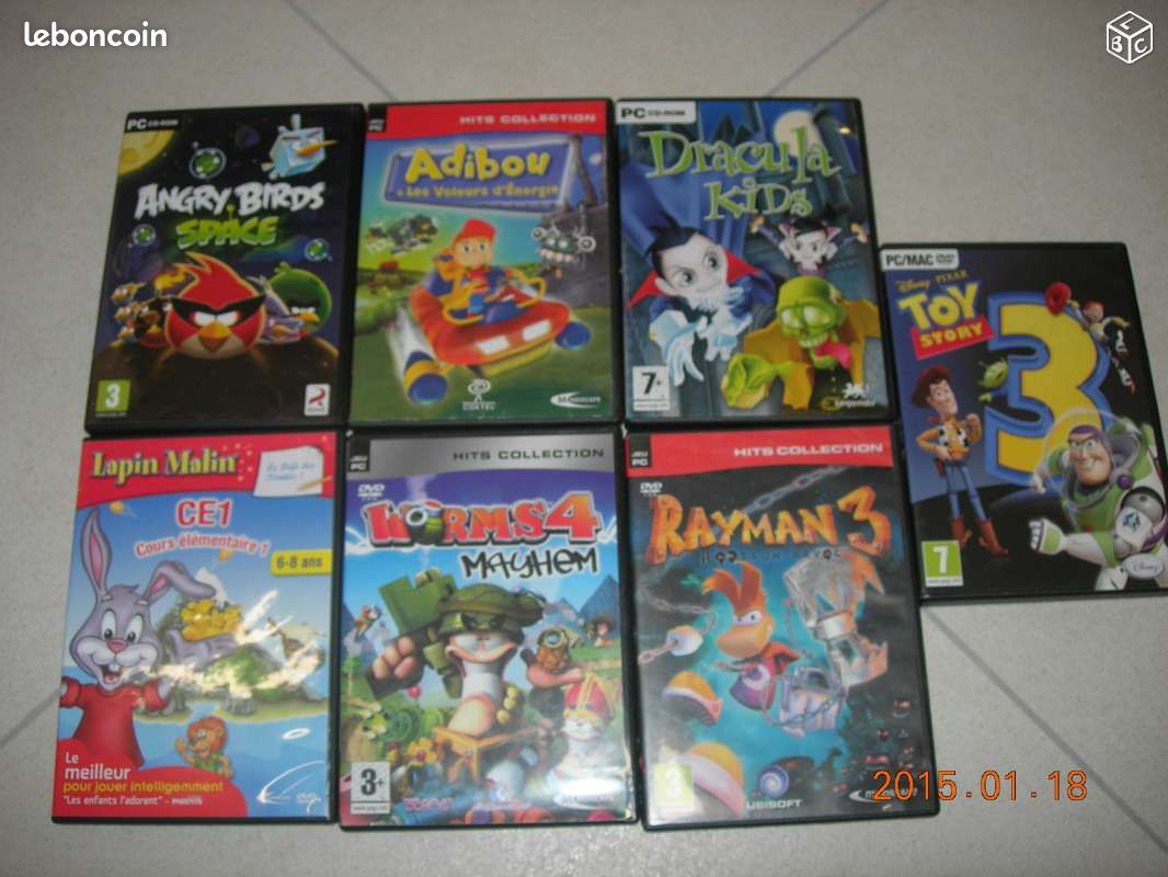 DVD films et jeux sur PC - 1