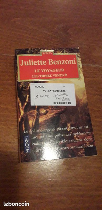 Juliette benzoni le voyageur - 1