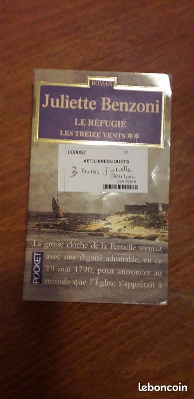 Juliette benzoni le réfugié - 1