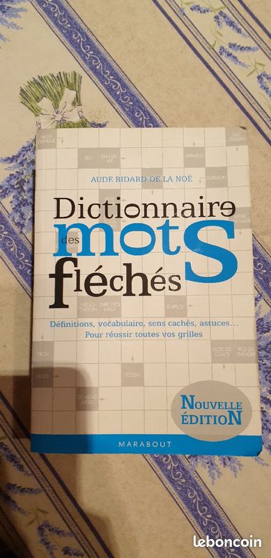 Dictionnaire mots fléchés - 1
