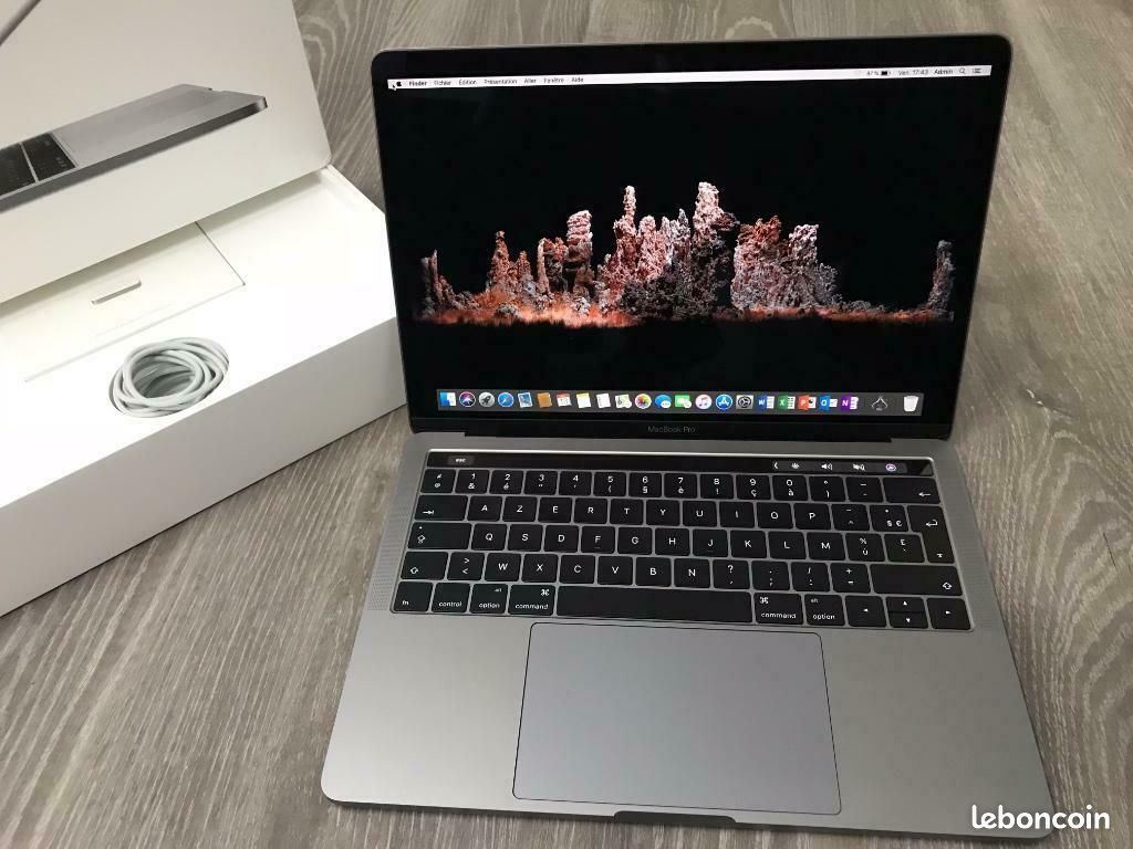 TouchBar Space Grey MacBook Pro 13 - 256 SSD - 1