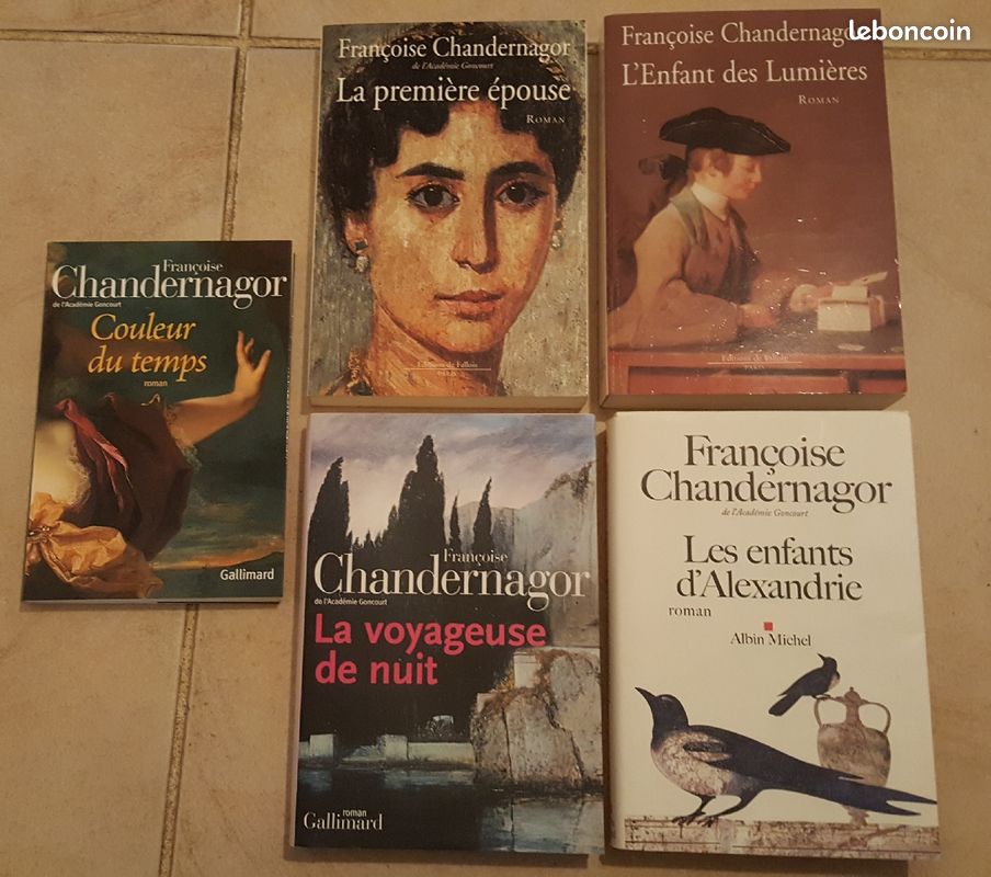 Livres Francoise Chandernagor - 1