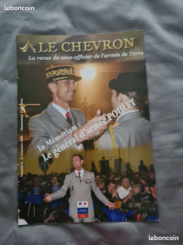 Magazine Le Chevron n°31 La revue du sous officier de l'armée de terre - 1