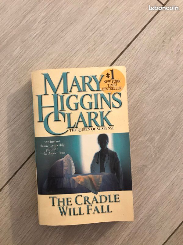 Livre Mary Higgins Clark en anglais - 1