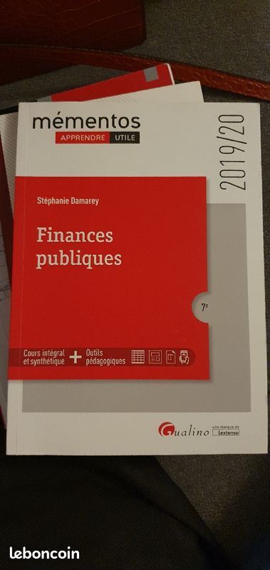 Finances publiques - 1