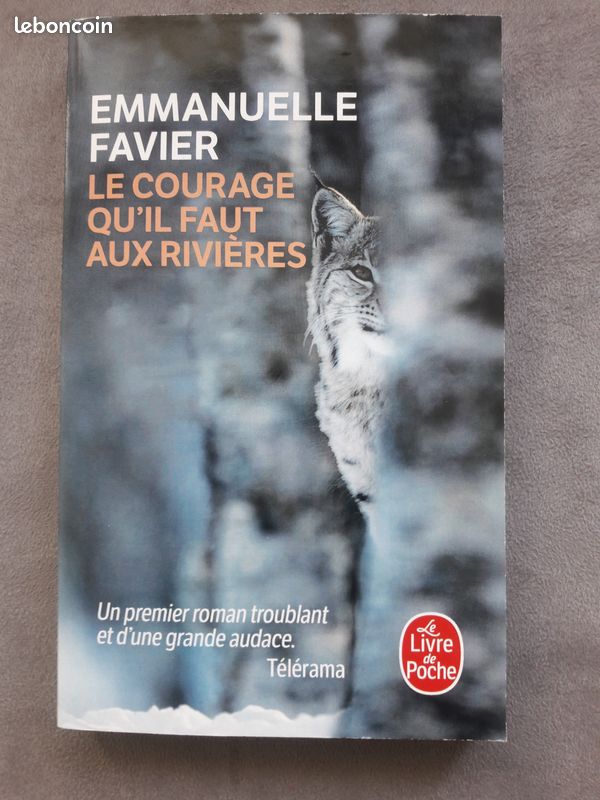Livre Le courage qu'il faut aux rivières - Emmanuelle Favier - 1
