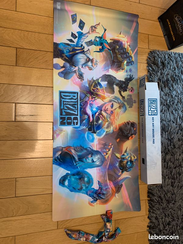 Tapis de souris XXL de jeu Blizzard, neuf dans son emballage - 1