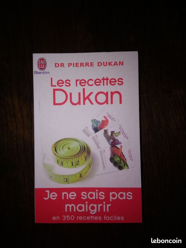 Livre les recettes Dukan - 1