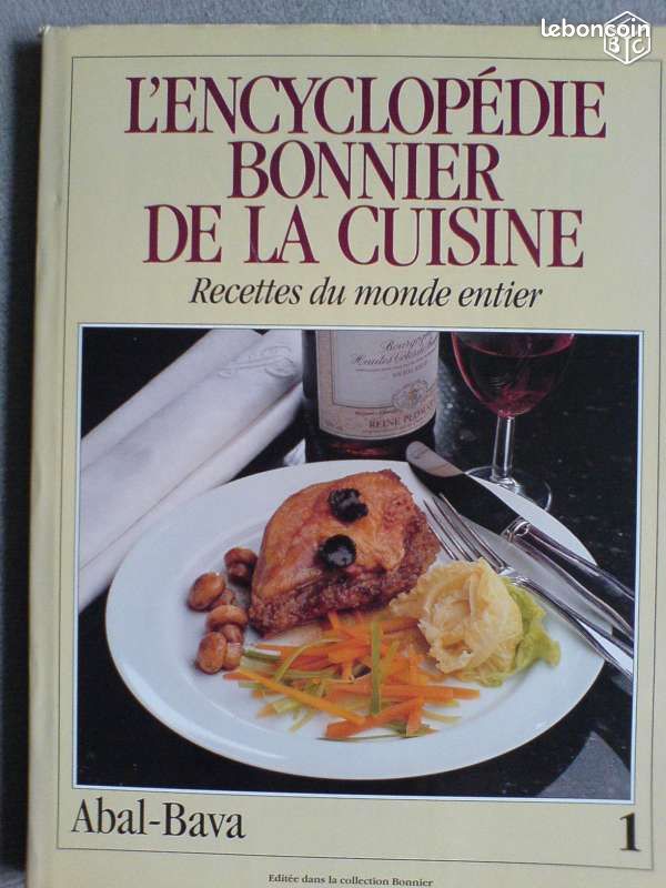Encyclopédie BONNIER de la cuisine N° 1 - 1