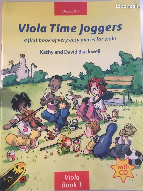 Viola Time Joggers de K. Et D. Blackwell violon book 1 avec CD - 1