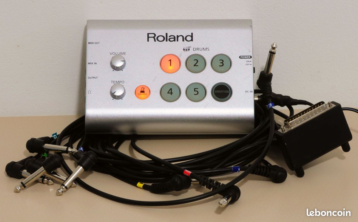 Module de batterie électronique ROLAND HD1 + cablage complet TBE - 1