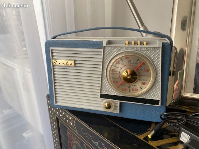 Poste Radio Transistor REELA Vintage Bluetooth - 1