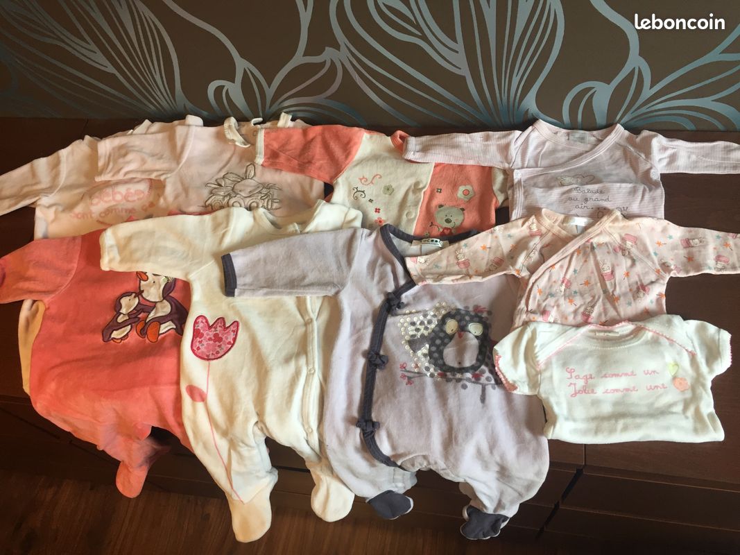 Lot de vêtements bébé fille 3 mois - 1