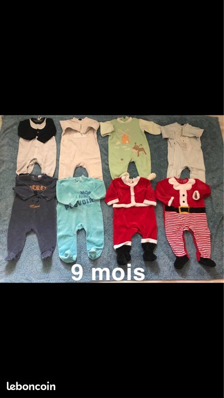 Vêtements bébé garçon 9 mois - 1
