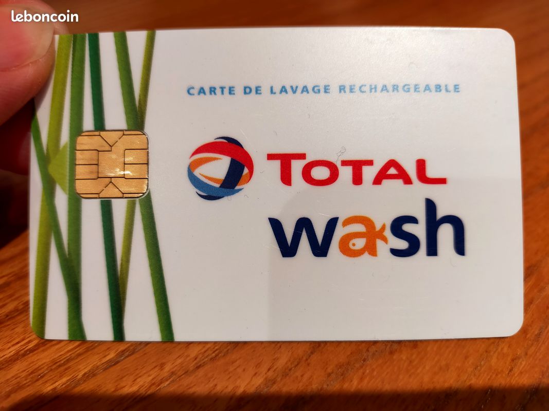 Carte de lavage Total Wash crédit 84 euros - 1