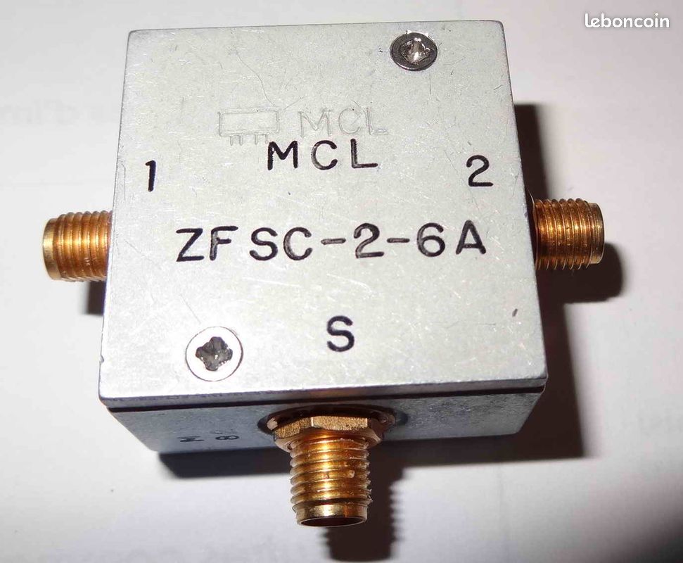 Power splitter 2kHz - 60MHz ZFSC-2-6A de MCL - 1