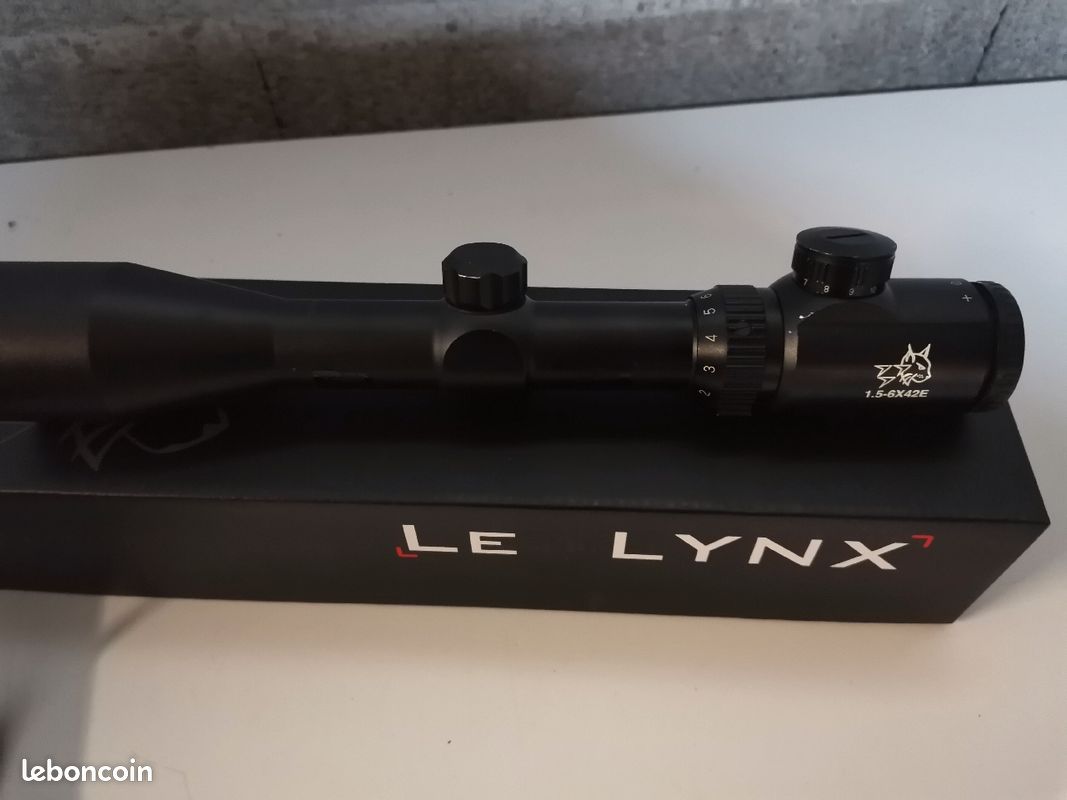 Lunette lynx 1.5x6 42 réticule lumineux - 1