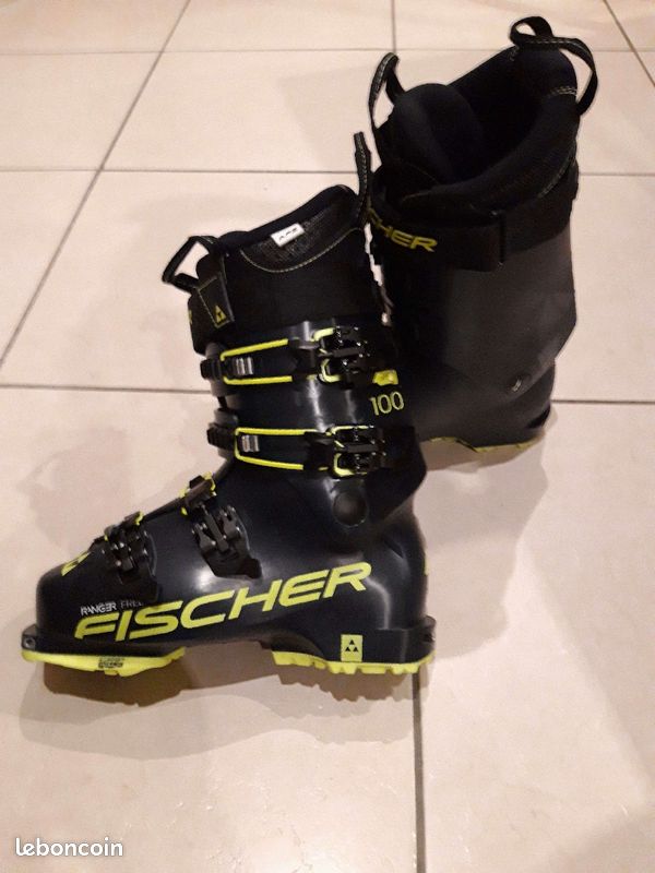 Chaussures ski de rando 26.5 Fisher Ranger Free 100 Darkblue - 1