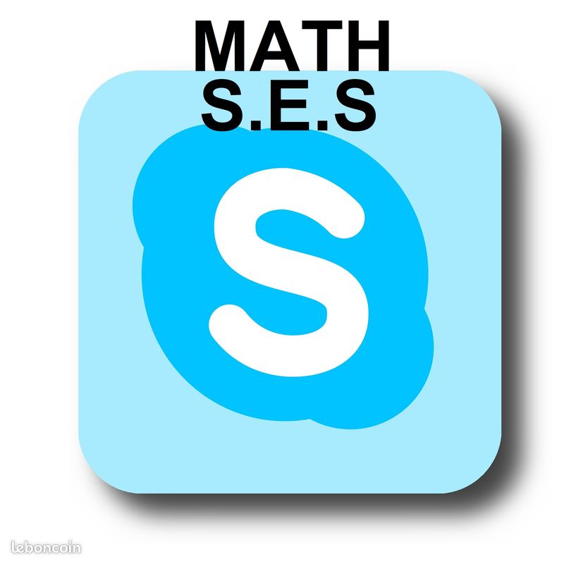 Cours de Math et de SES en Skype - 1