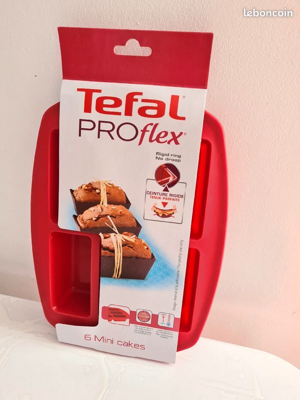 Moule à gâteaux mini cakes Tefal Pro Flex neuf - 1