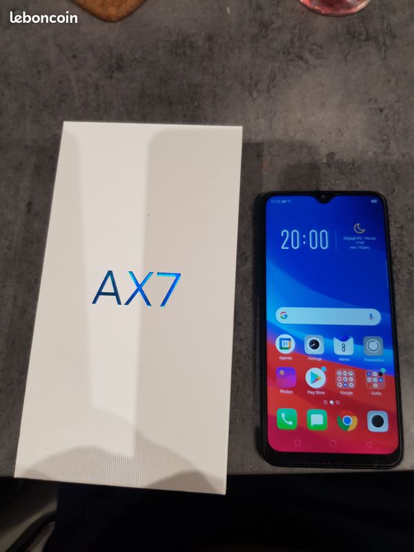 Smartphone 6,2", OPPO AX7, 64Go comme neuf - 1