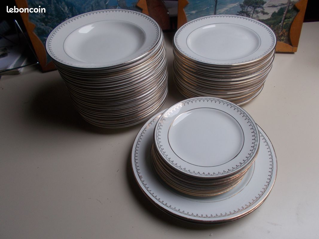 Service vaisselle porcelaine - 1